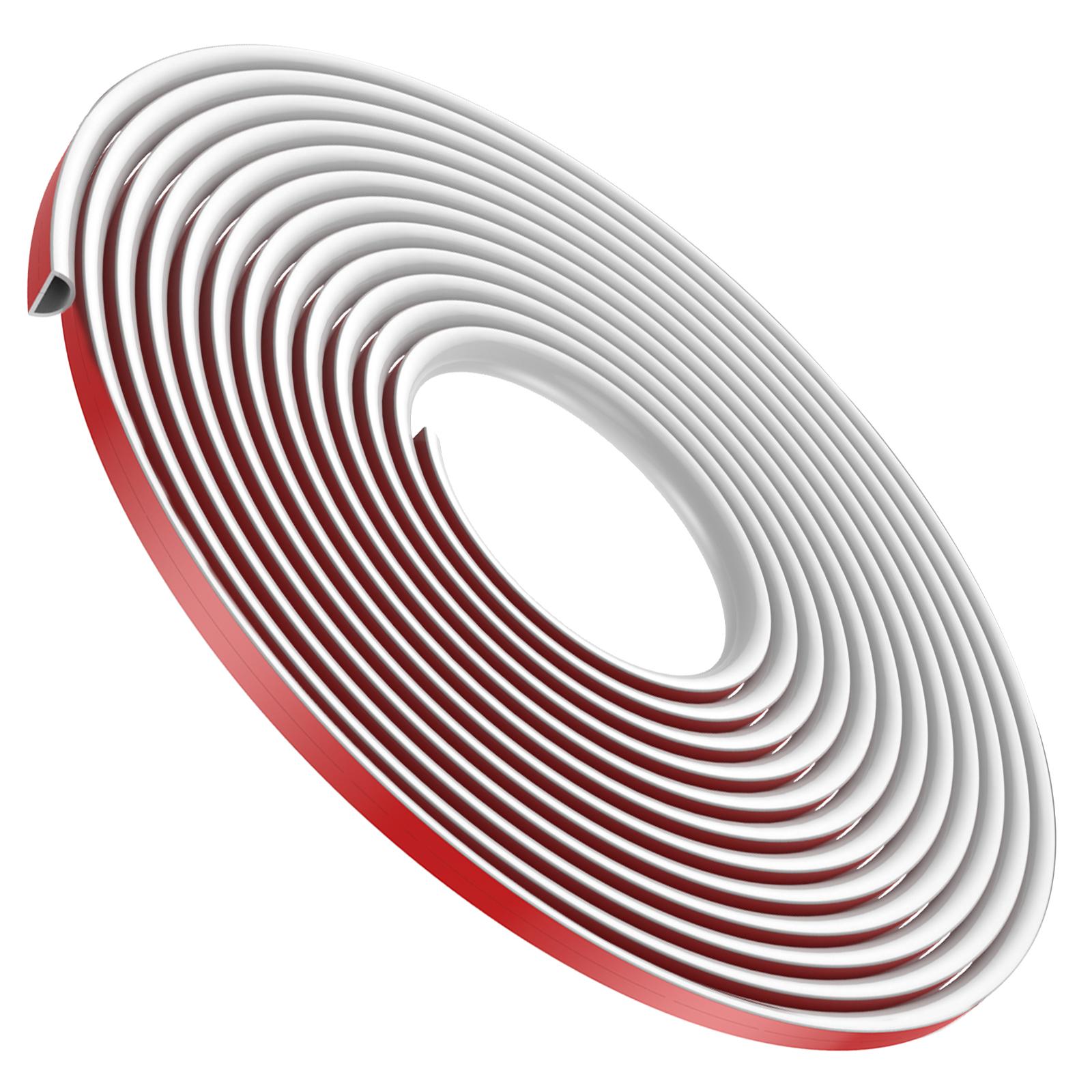 

4/6/8M самоклеящийся настенный кабельный маскирующий чехол для напольного шнура гибкий фиксатор для кабеля протектор для управления шнуром