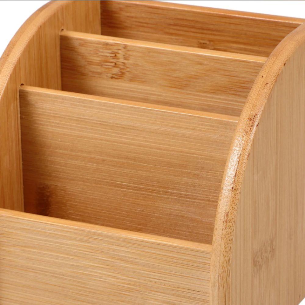 Wooden Creative Desktop Drawer Varnished Wood Multifunctional Shelf  Office Supplies