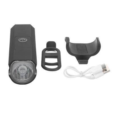 Bicycle Front LED Light Bike USB Rechargeable IPX65 Waterproof Headlight for Night Riding