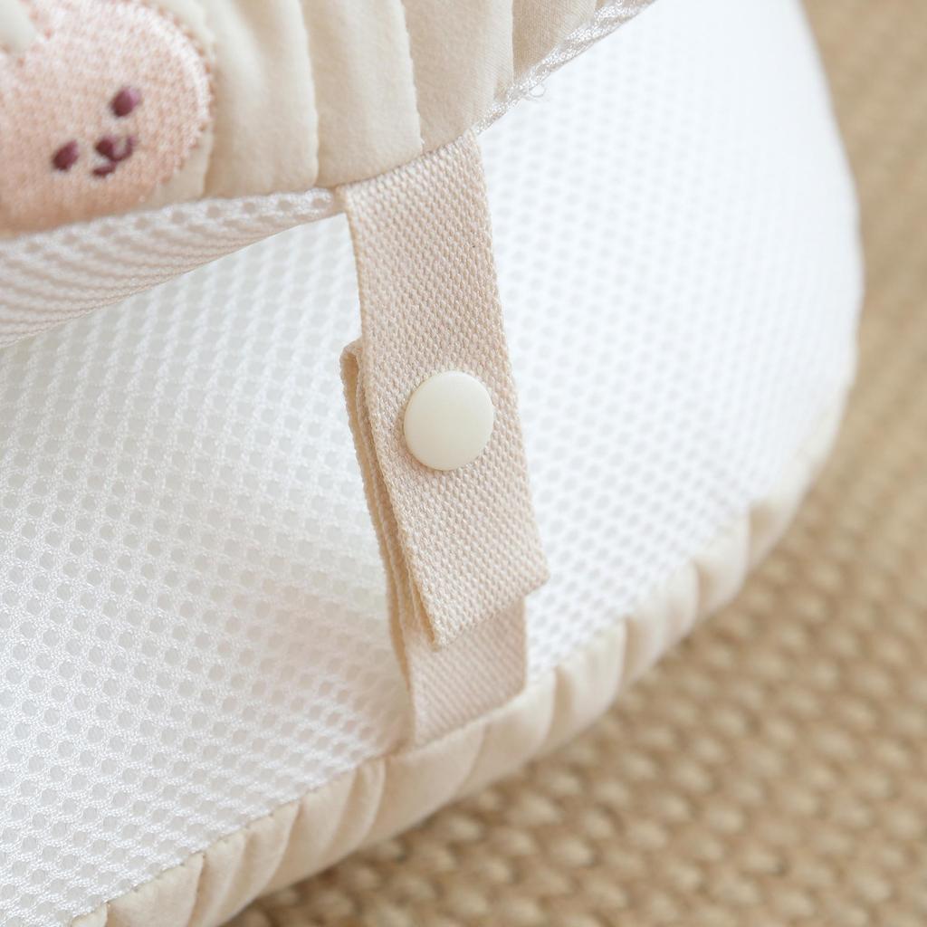 Korean Baby Double-Sided Quilted Cotton Handbag: Foldable, Breathable Infant Mattress Pad