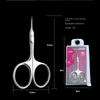 Professional Cuticle Scissors Nipper Trimmer Stainless Steel Cuticle Clipper Cutter Manicure Nail Tools