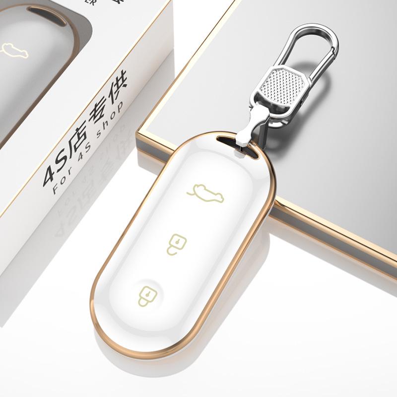 Huawei Aito New M7 Key Shell M5 Unisex Car Key Case with Buckle Decoration