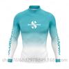 Mens UV Protection Rash Guard Long Sleeve Wetsuit Top Snorkeling Diving Surfing Water Sports Quick Dry Neoprene
