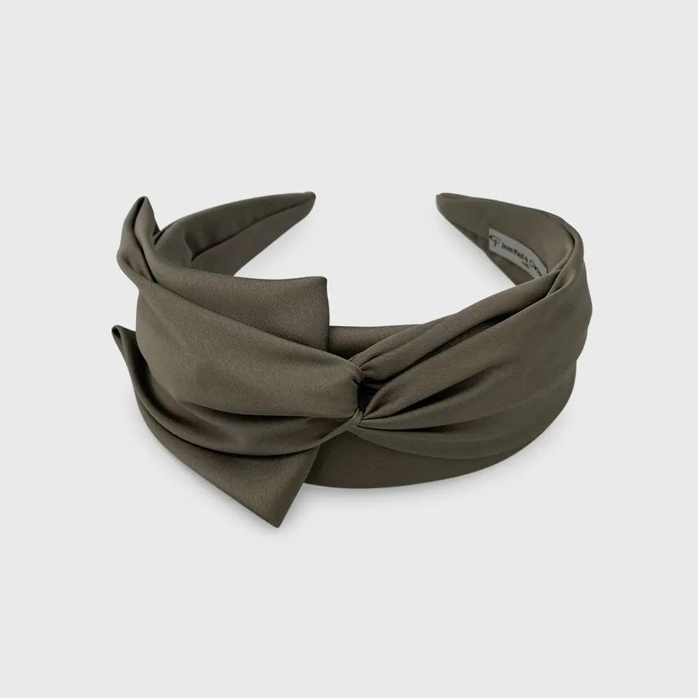 Satin Asymmetrical Twisted Hairband JP-22-213HB