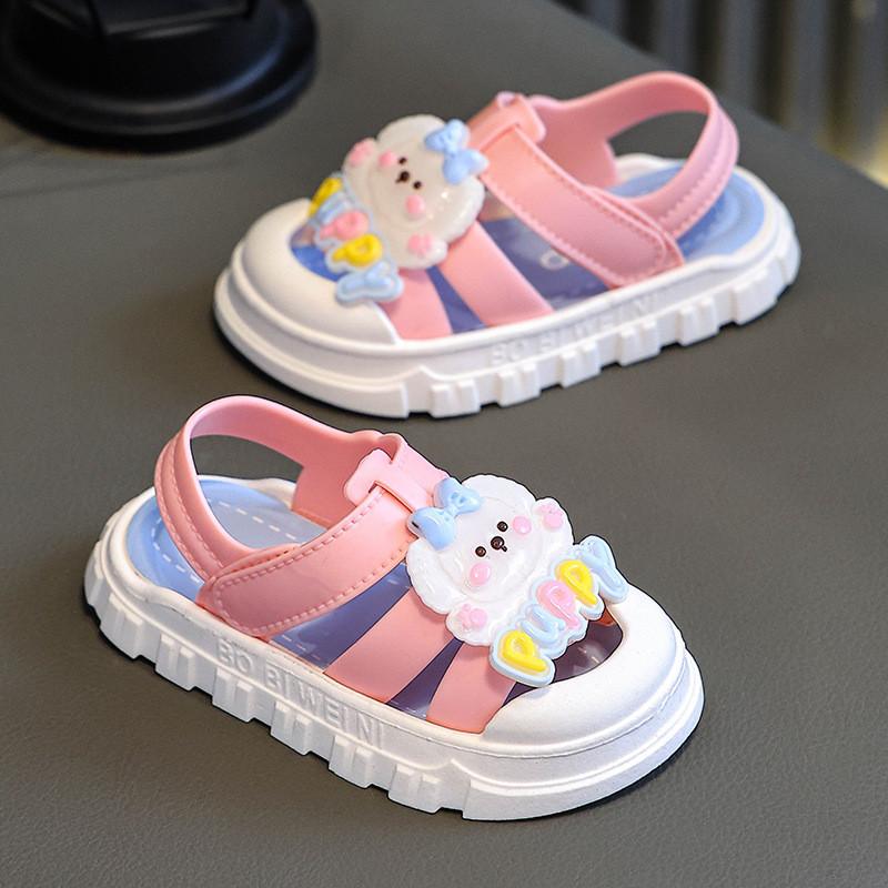 Boys Girls Summer Beach Shoes Pvc Nonslip Soft Sole Casual Kids Sneakers For Children