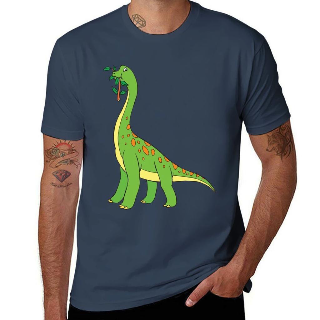 Giant Dinosaur Tshirt Everyday Wear Basic Short Sleeve Top