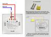 EU/UK No Neutral Wire Touch Wall Light Switch 1/2/3 Gang Single Live Wire Tempered Glass Panel for Home & Hotel /ODM Factory