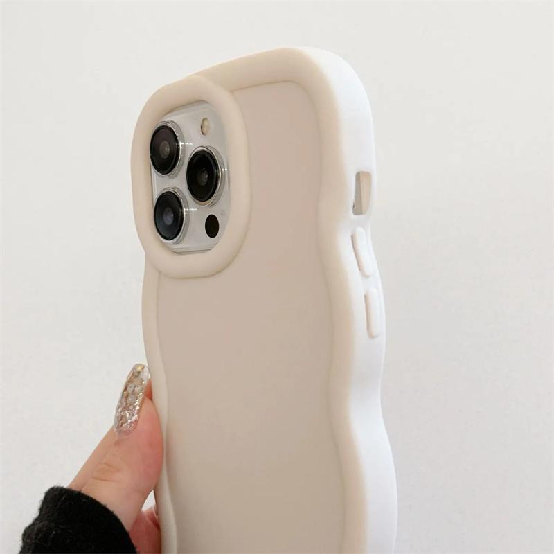 Case Cover for Xiaomi Redmi 13 Pro 5G 12 4G 8 10 13 Pro Plus 9S Redmi 14C 13 12C 9C 10C 13C Wave Couple Candy Color Soft Funda