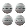4PCS 56MM Automobile Wheel Hub Sticker Is Suitable for Volvo S8LXC60XC90 Wheel Hub Center Cover Labeling Modified Car Sticker. NA6