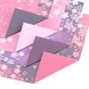 60PCS Square Origami Paper Double Sides Cherry Blossom Folding Colorful Sakura Papers Kids Handmade DIY Scrapbooking Craft Decor