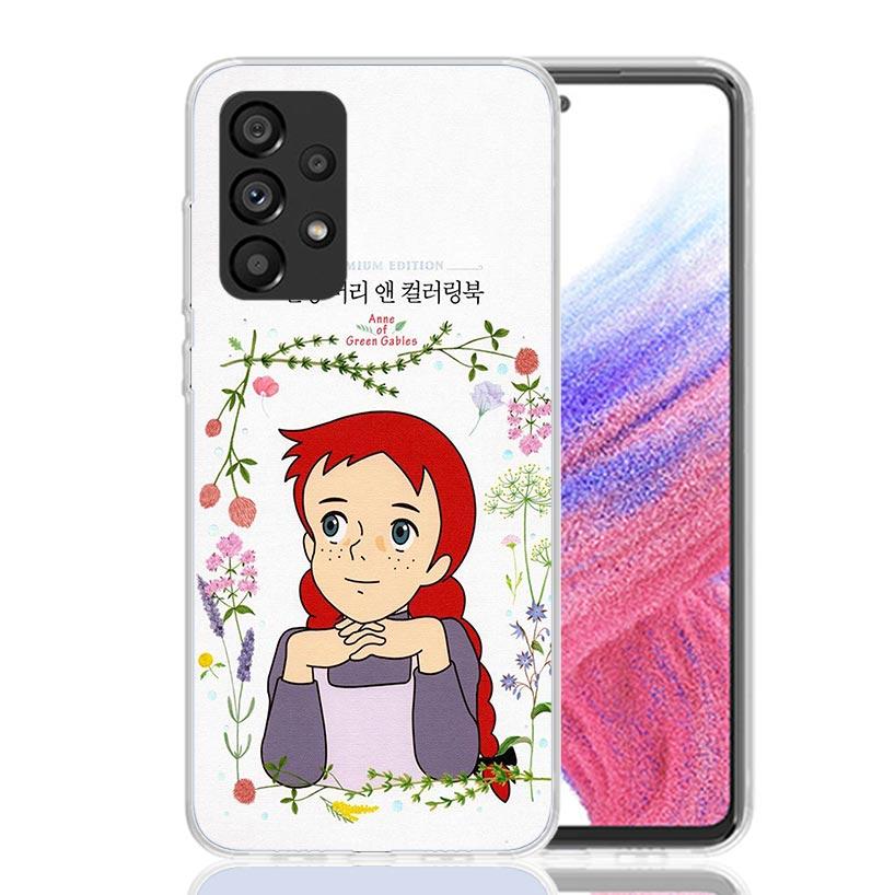 A-Anne Of Green Gables Shirley Phone Case For Samsung Galaxy A52 A32 A22 A12 A02S A50S A30S A51 A31 AA71 Note 20 Ultra 10 S10 Pl
