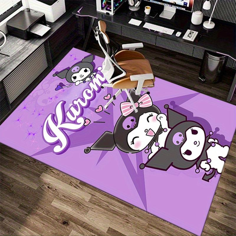 1pc Kuromi Cute Cartoon Rug for Room Decor - Perfect Gift| Office Carpet | Outdoor Rug| Birthday Presentz182