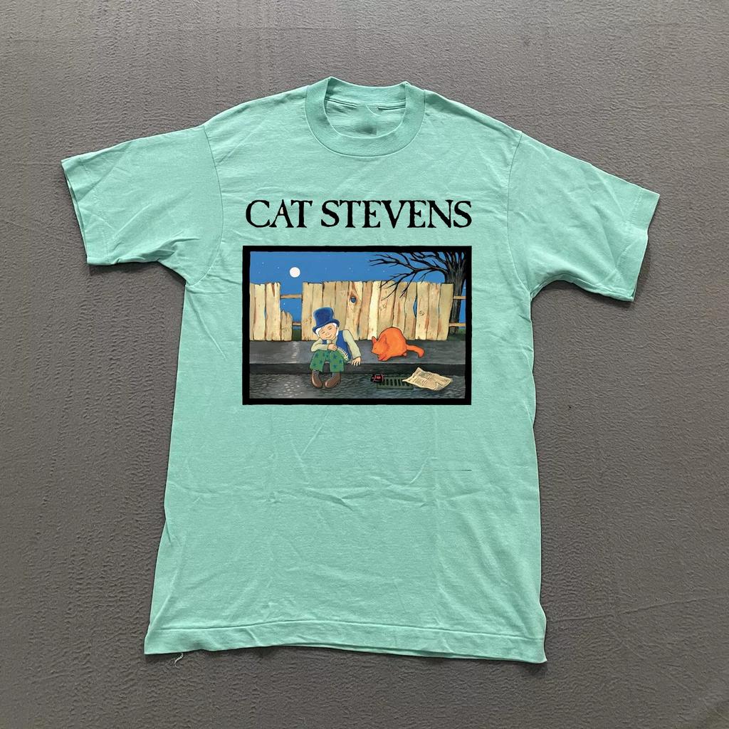 Seltenes Cat Stevens Album Geschenk Für Fans S bis 5XL Grünes T-Shirt Unisex T-Shirt