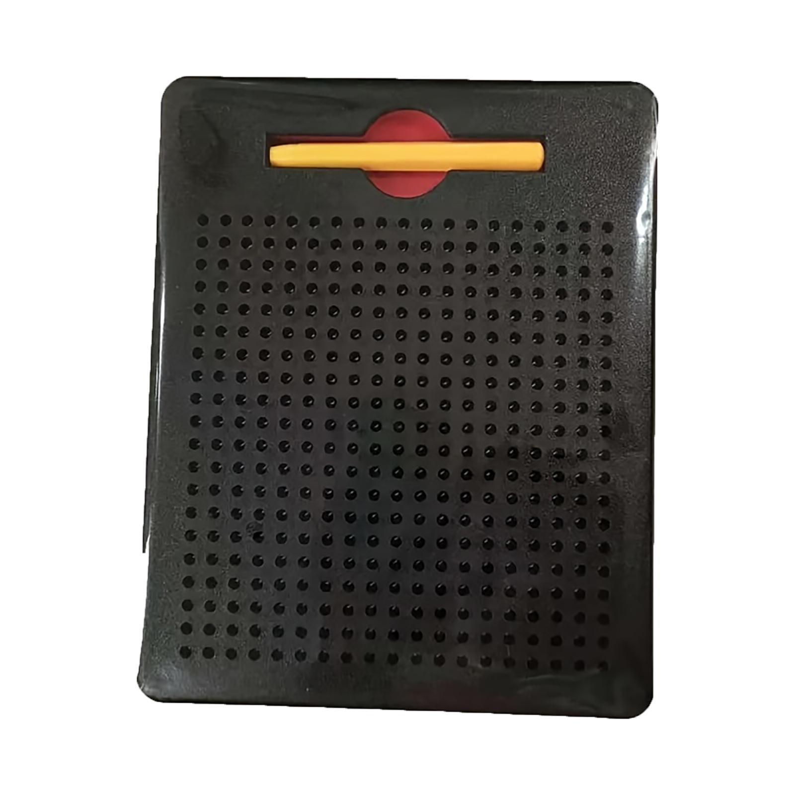 

Магнітна дошка для малювання Портативна магнітна дошка для малювання Вентиляційний дизайн, Пластикова дошка для письма з магнітним тримачем для ручки Для автомобіля Дому Інструмент для зняття стресу, One Size чорний