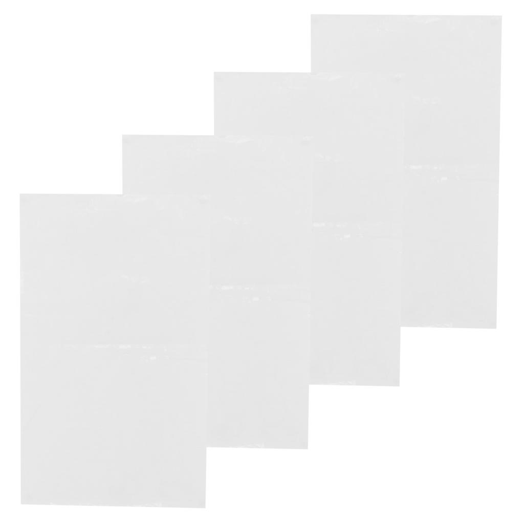 4 Sets Warning Stickers Indoor Outdoor Wall Window Glass Slogans English Signs 60x36.5cm