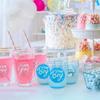 50-500Pcs Per Roll Team Boy Team Girl Gender Reveal Pink Blue Round Stickers Baby Shower Stickers Personalized Party Stickers