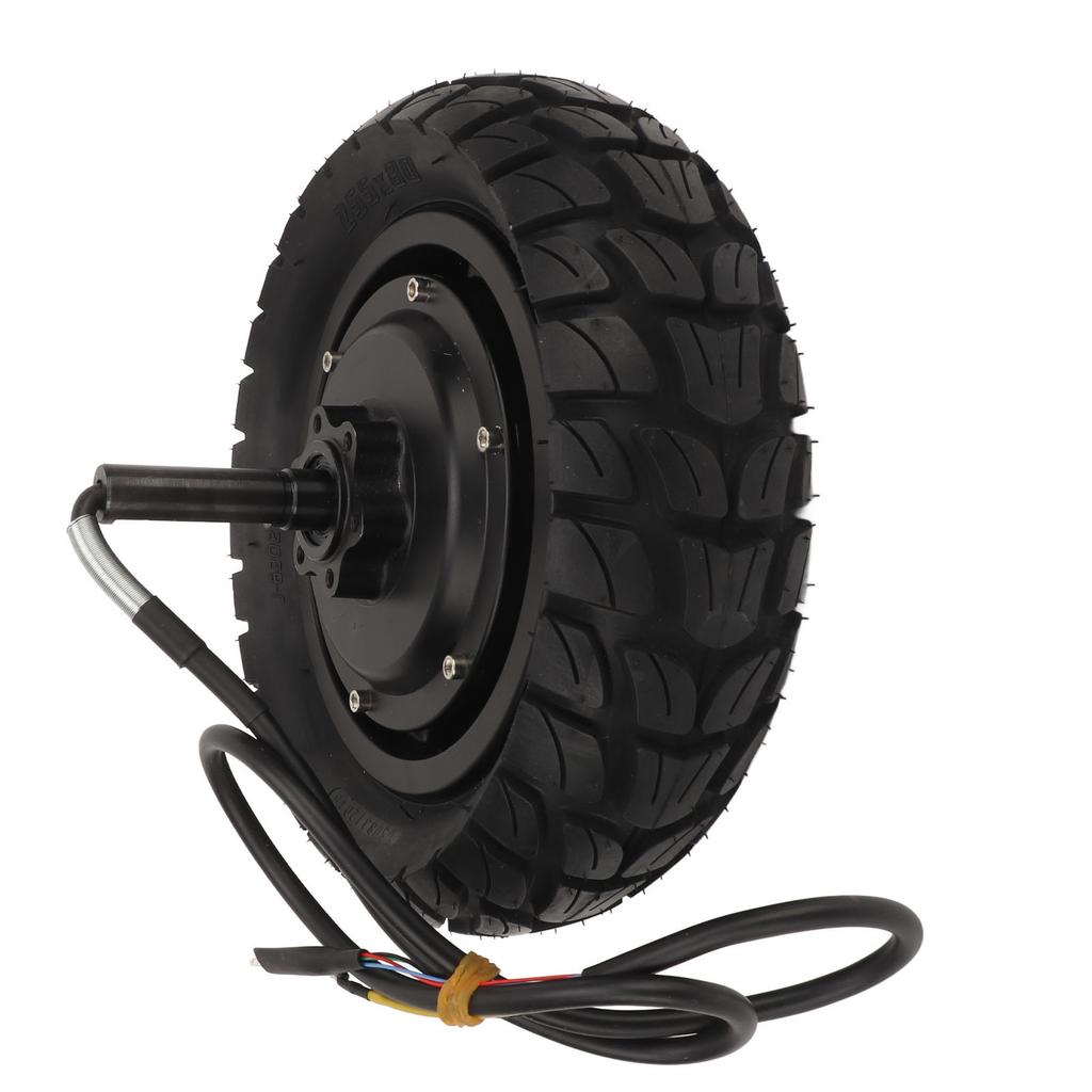 10in Wheel Hub Motor 36V To 60V 500 To 1200W IPX6 Waterproof Single Axle Disc Brake Hub Motor for Electric Kart Tricycle