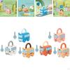 Montessori Toys Set Preschool Development Skills Locks and Keys Car