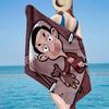 Mr. Bean's Adventure Beach Towel, Super Soft Microfiber, Gift for Her/Him, Birthday, for Pool, Beach, Travel, Home Decor Fan gifts