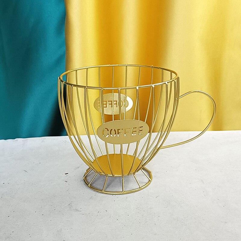 Suport pentru pahare pentru capsule de cafea Coș de depozitare pentru cafea cu goluri Organizator pentru capsule de cafea Accesorii pentru cafea