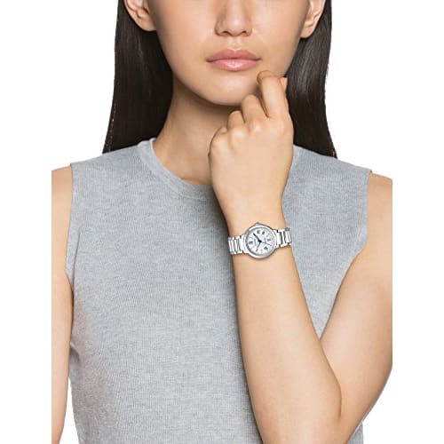 Citizen Exceed Eco-Drive Radio-Controlled Watch, Titania Line, Happy Flight Series, ES9320-52W, Silver