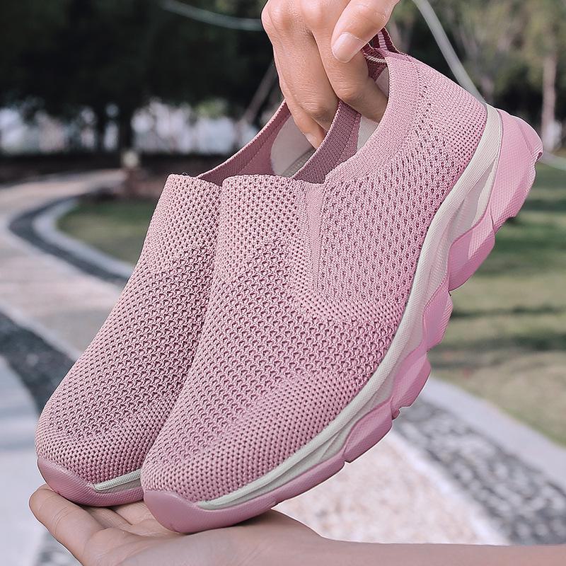 Herren Sommer Mesh Walking Schuhe A3308 - Atmungsaktive Sportliche Schuhe für ältere Menschen