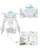 Tokoyami Towa Cosplay Costume with Cyberpunk Full Adult Costume for School YouTuber Tokoyami Towa Cosplay Towa Wig Size [Excellent Quality] Wig,