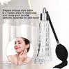 Empty Refillable Glass Vintage Perfume Bottle with Antique Black Bulb Sprayer with Tassel 75ml