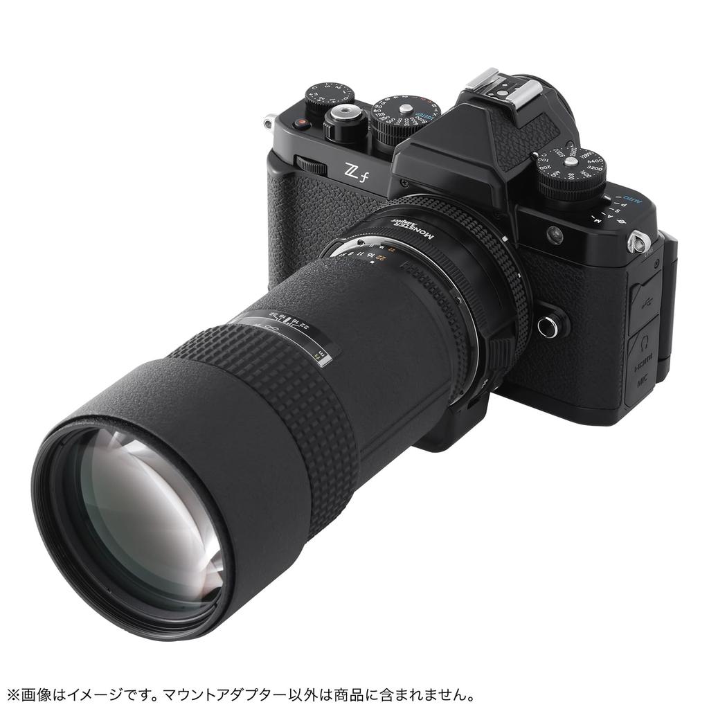 MonsterAdapter Electronic Mount Adapter Lens To with Smart Mount Adapter with Electronic Firmware Update Support LA-FZ1 (F-Mount Z-Mount Converter)