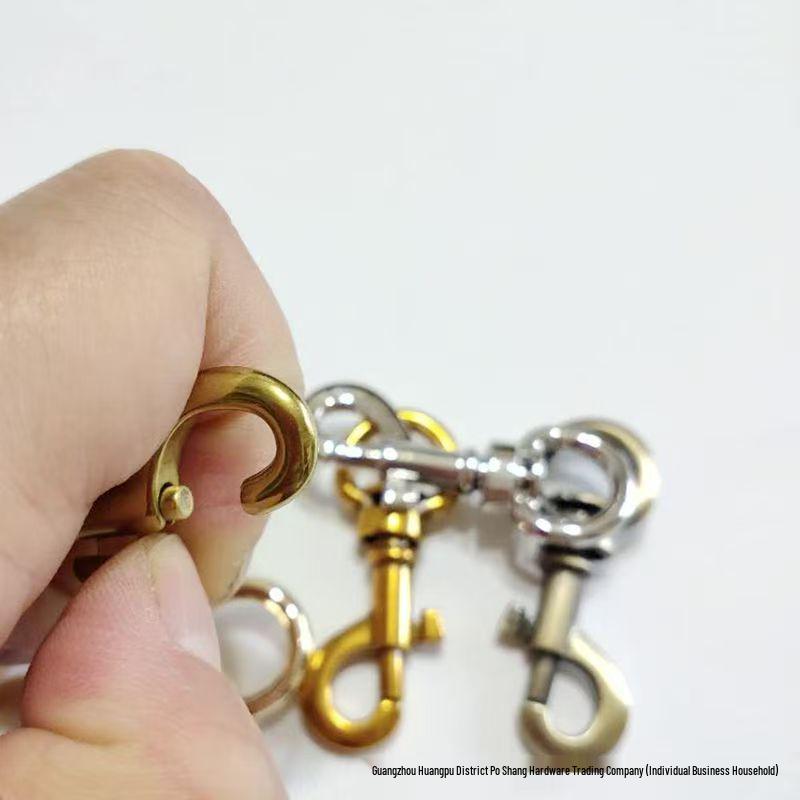 Handbag Accessories Metal P-Hook Keyring Jewelry Buckle Chain
