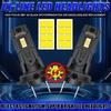 2Pcs 1500W Turbo H7 LED Headlight Bulbs CANBUS Lights 1200000LM Mini Lamp 1:1 9084 CSP Wireless Car LED Plug and Play 6000K 12V