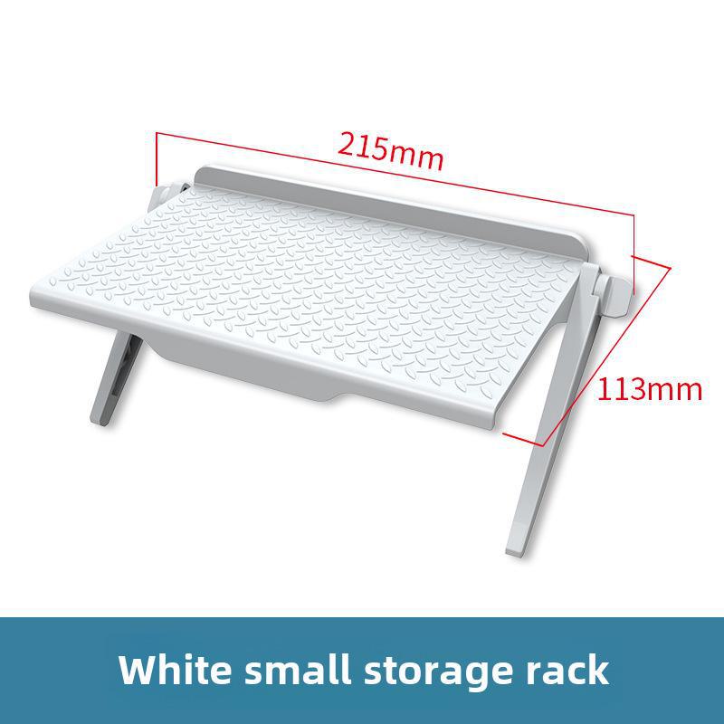 Punch-Free TV & Monitor Storage Rack for Set-Top Box and Router