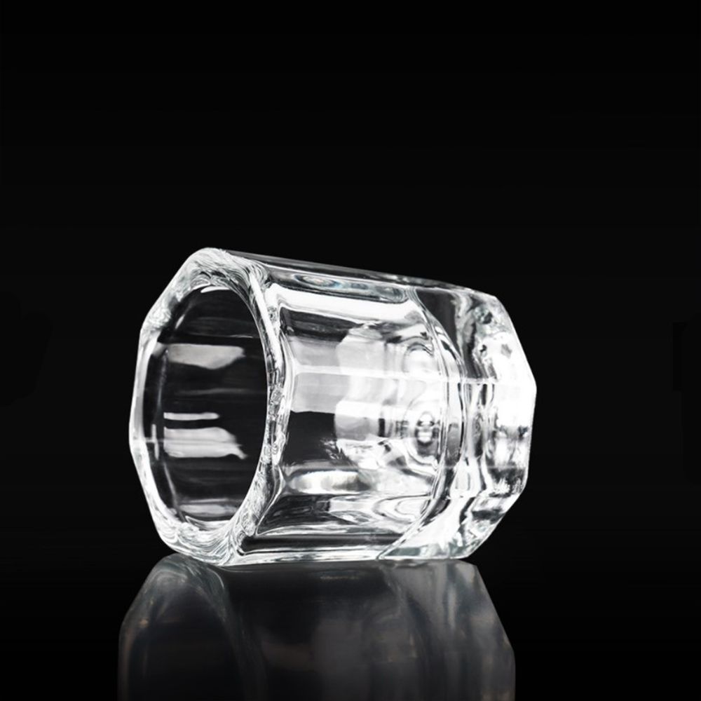 Liquid Mixing Powder Glassware Nail Art Tool Crystal cup Glass Cup Octagon Cup Manicure Tools