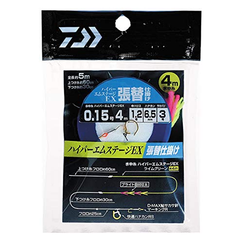 

Daiwa Hyper M Stage EX Reupholstery Underwater Thread 4m No. 0.05