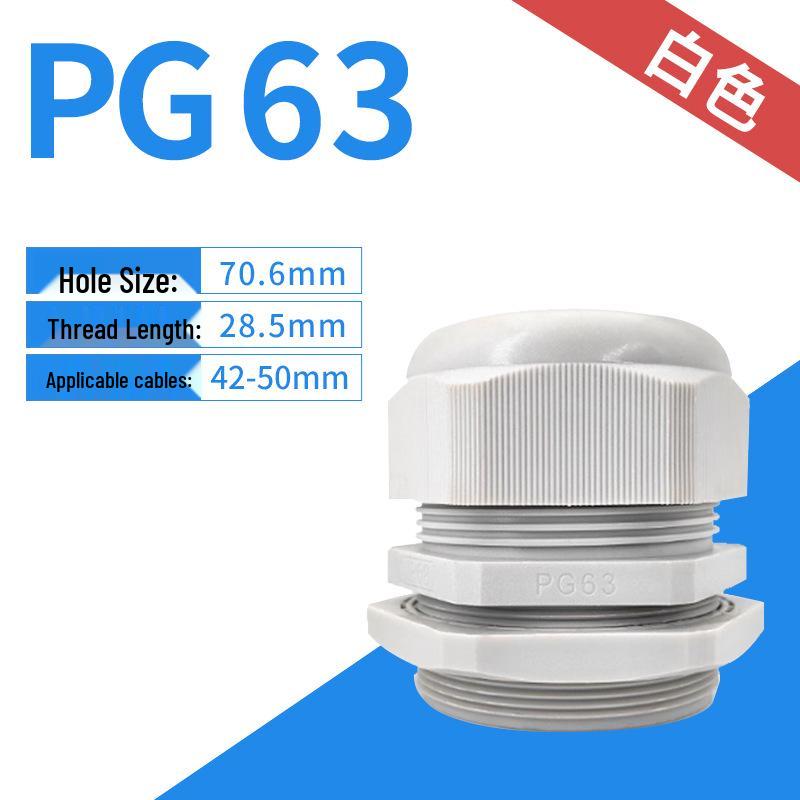 Nylon Waterproof Cable Connector - PG7/9/11/M12/M16 Sealing Gland