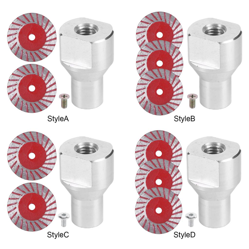 1.57'' Diamond Saw Blades Set Precision & Easy Diamond Cutting Disc Multi-Functional for Jade Crystal Wine Bottle Ceramic Tile