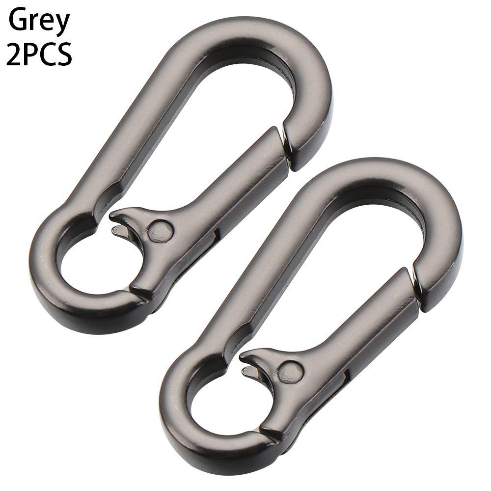 Push Trigger Plated Gate Bag Belt Buckle Carabiner Purses Handbags Snap Clasp Clip Spring Buckles