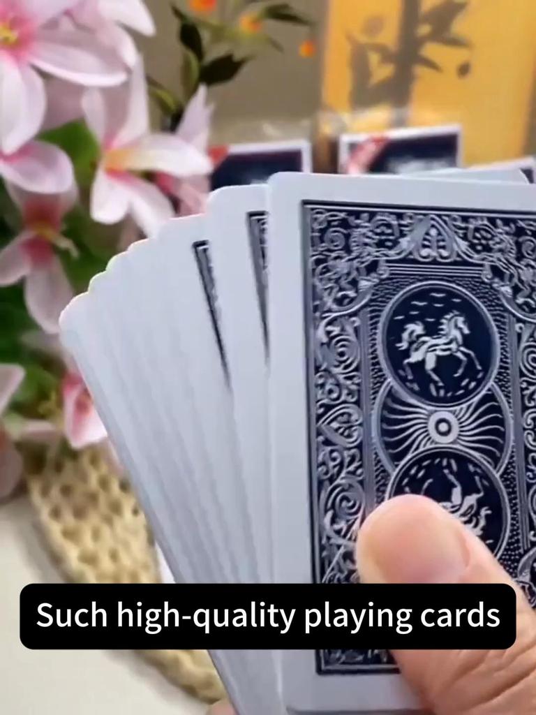 Odolné, zesílené pokerové a mahjongové karty pro domácnost a šachovnice