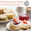 Silicone Mold Party Holiday Dining Bar Bakery Kitchen Candy Jelly Pudding Cake Chocolate Dessert Decorating DIY Mould