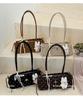 Korean Chic Bow Polka Dot Baguette Bag - Stylish Women's Shoulder & Handheld Bag