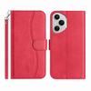 Stand Case for Honor 400 Pro 5G (Global)G PU Leather Wallet Phone Cover S Shape Stitching Design with Strap