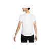 Nike Dri-Fit Swoosh Logo Outdoor Casual Sports Short Sleeve T-Shirt Women T-Shirt White FV6374-100
