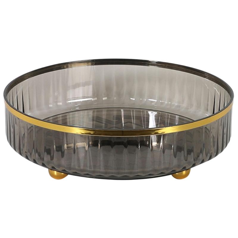Space Saving Rotatable Shelf for Organizing Cosmetic Storage Box Fruit Spice Container Convenient Tables Shelves Rack
