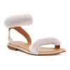 UGG Fluff Springs Outdoor Open Toe Sports Sandals White Women's 1101438-FEA