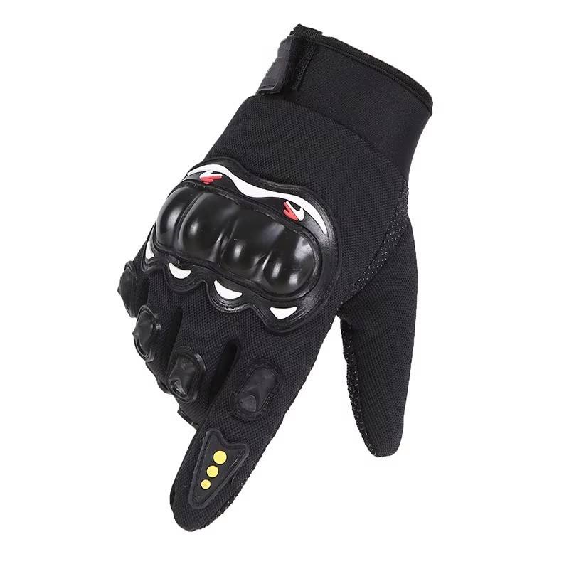 Factory Protective Motorcycle Cycling Gloves Half Finger Touchscreen Compatible Gel Outdoor Use Breathable Polyester