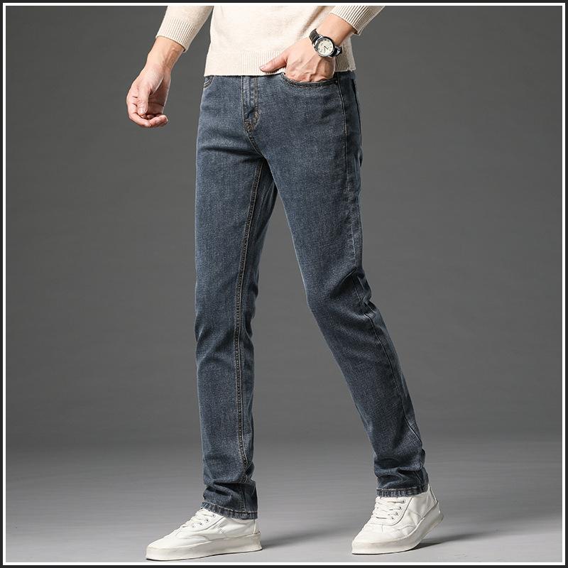 JYL Jeans men's spring wide Korean style direct daily flexible business