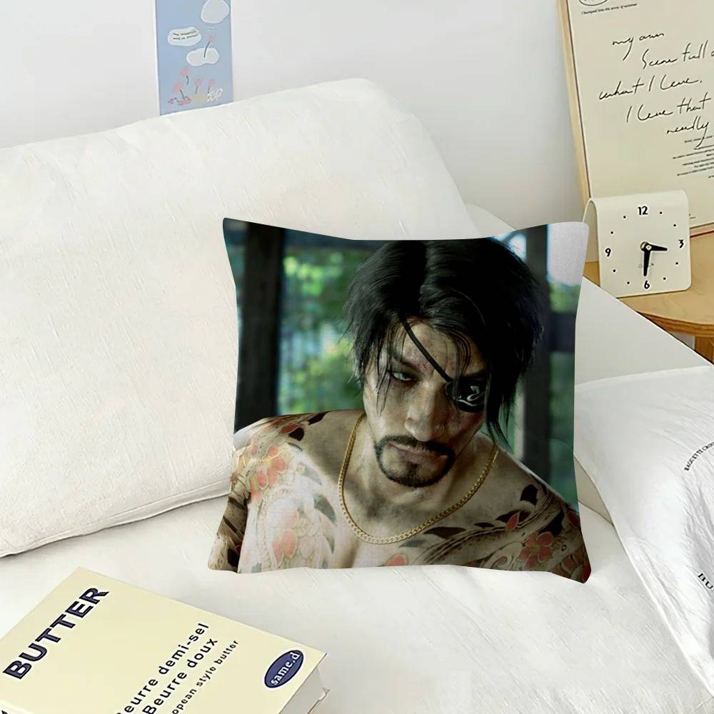 Anime Goro Majima Yakuza Meme Pillow Cover Sofa Cushion Cover Home Room Decoration Children Gift
