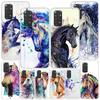Tierölmalerei Pferd Handyhülle Für Xiaomi Redmi Note 15 14 13 12S 12 11 Pro Plus 14S 11S 11E 10 10S 11T 5G Personalisiert Co