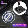 1/2Pcs Car Door Welcome Light Led HD Projector Lamp Courtesy Lights For Almera Qashqai X-Trail Altima Note Tiida Patrol