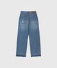 GENERALIDEA Man Distressed Denim Pants [Blue] / Gf1Mpt015